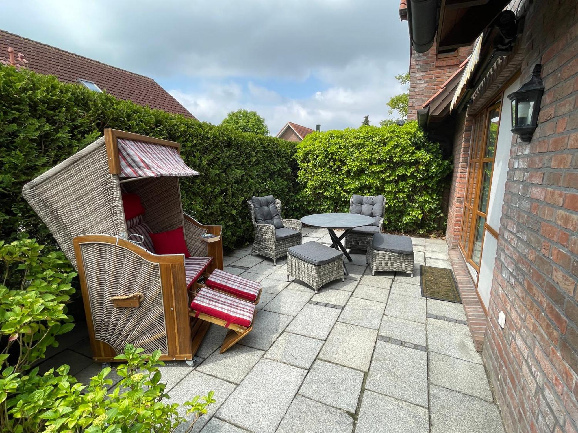 Ferienhaus Henny: 6 Geh-Minuten Vom Hafen. Privater Garten Jemgum Exteriér fotografie